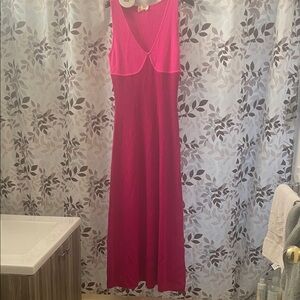 From Future Long Two-Tone Strap Dress